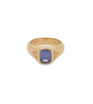 1.79 ct Tanzanite - Internal Compass : One of A Kind Gemstone Ring
