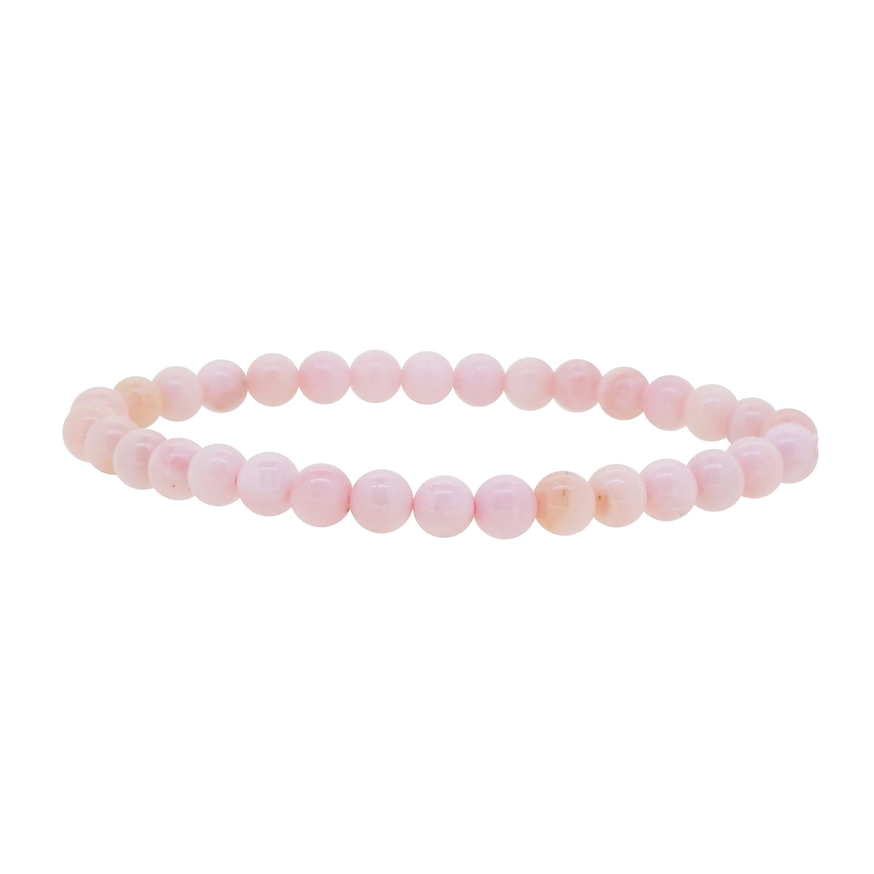A-Grade Pink Opal 6mm