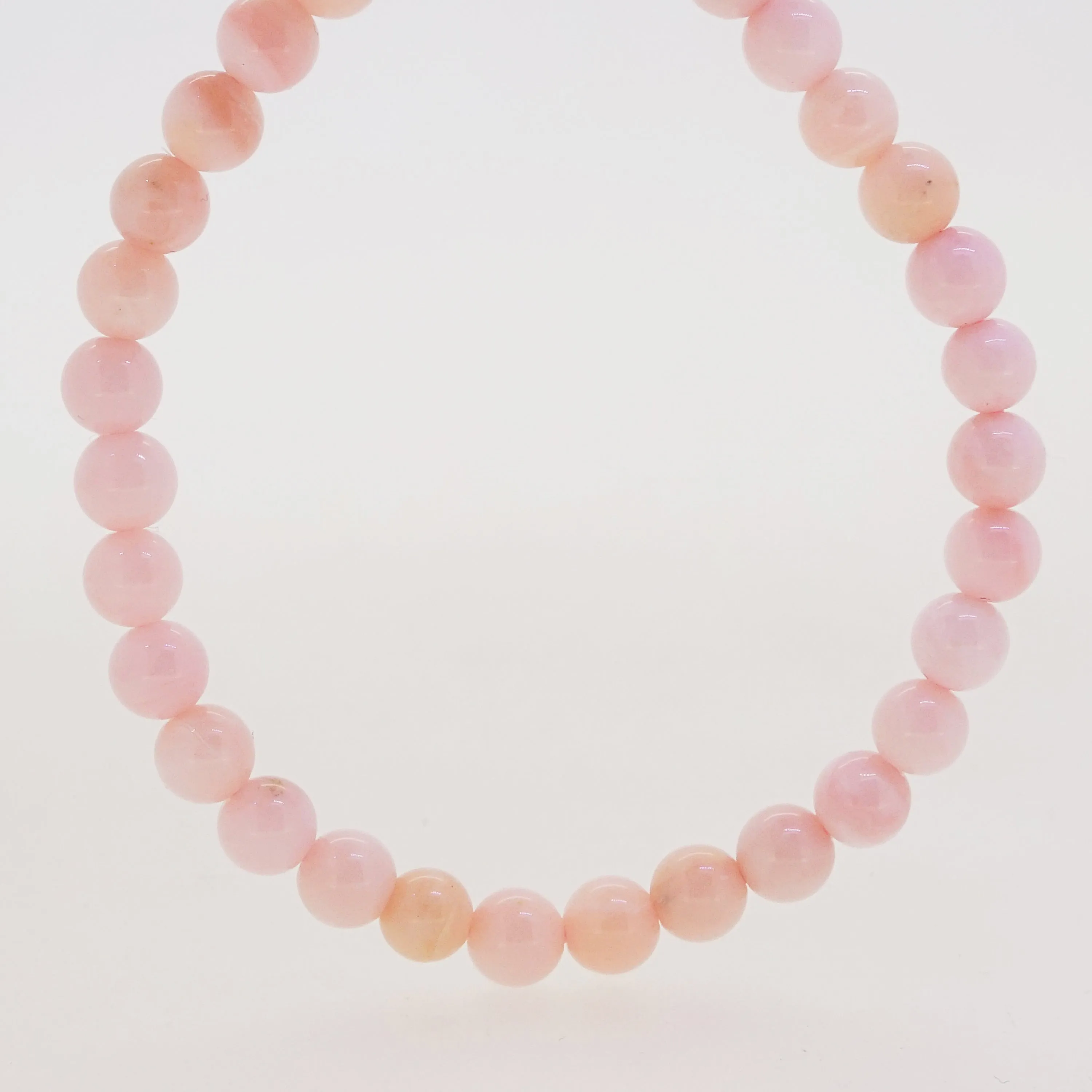 A-Grade Pink Opal 6mm