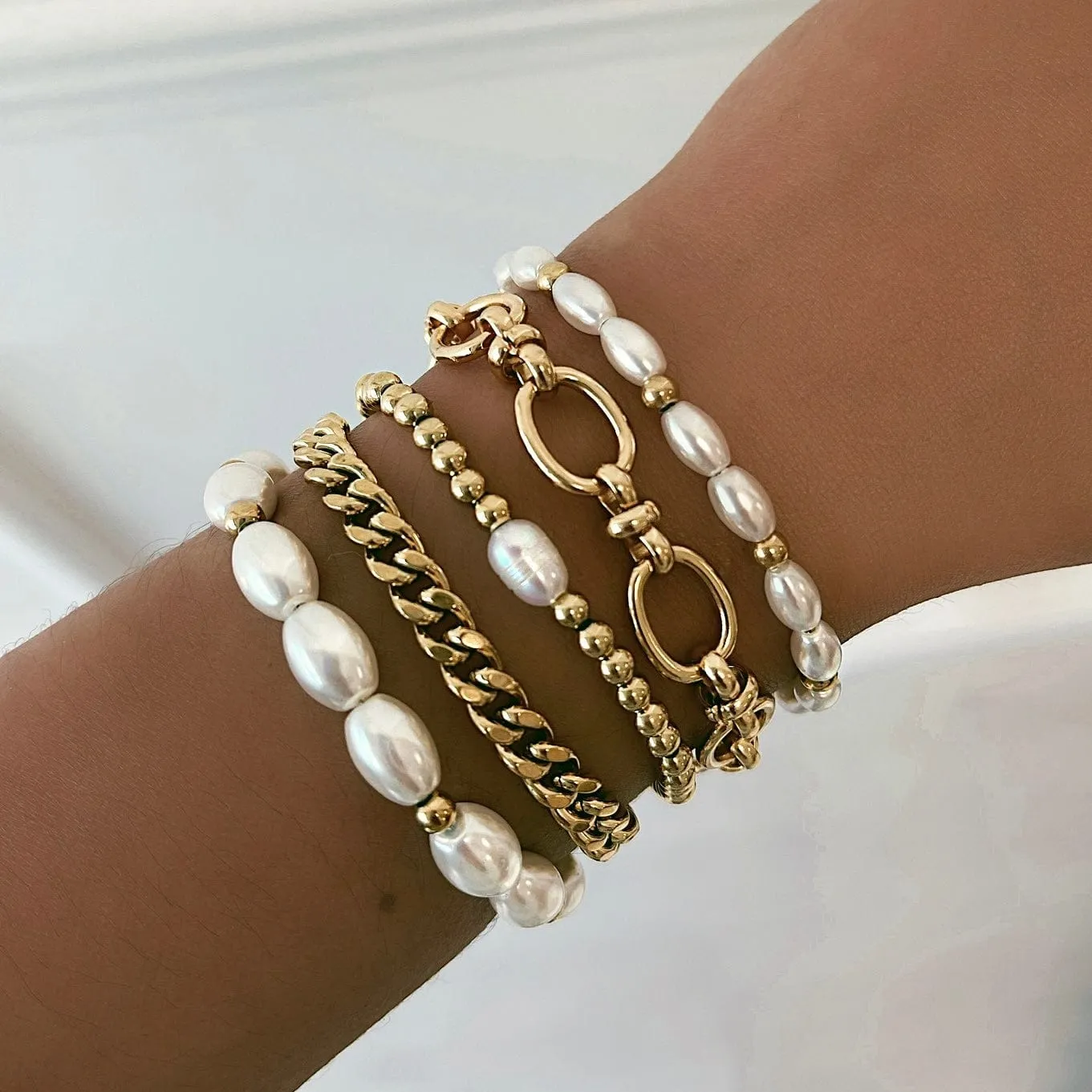 Aloha Pearl Bracelet