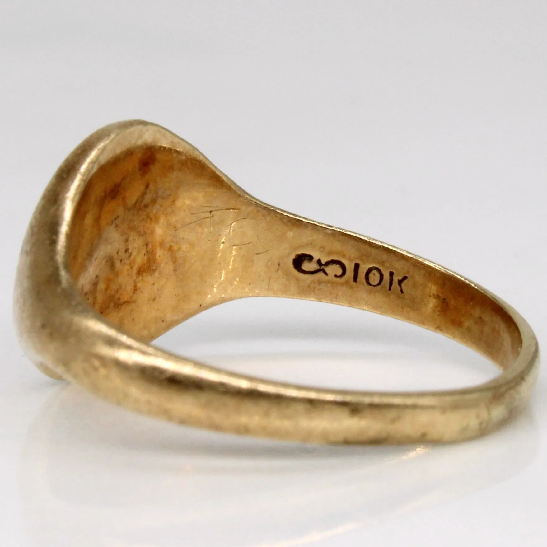'Birks' 10k Yellow Gold Signet Ring | SZ 4.75 |
