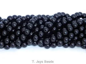 Black Onyx | Round Beads | 10mm | A Grade
