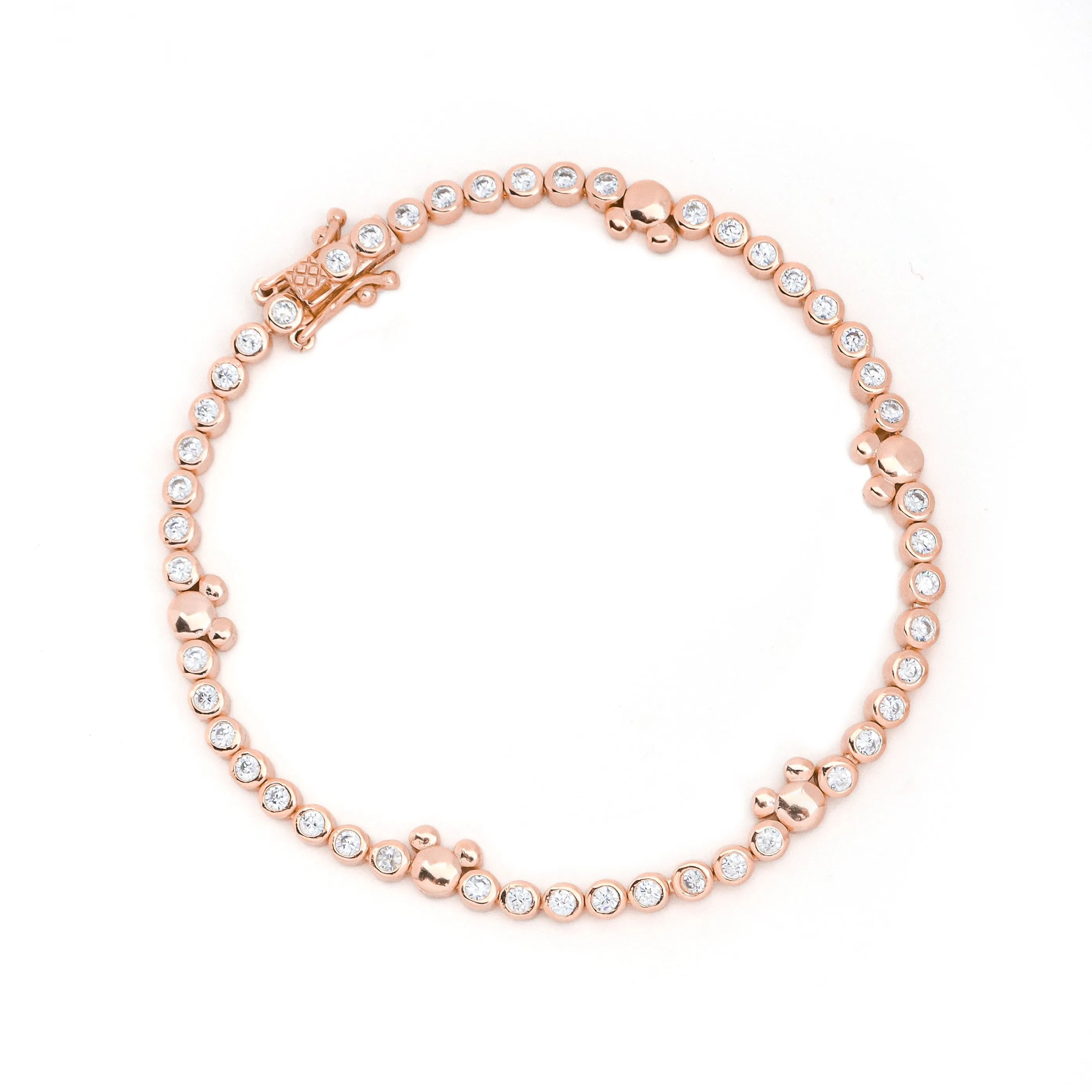 Bracelet ~ Sterling Collection ~ Hidden Magic Tennis Bracelet