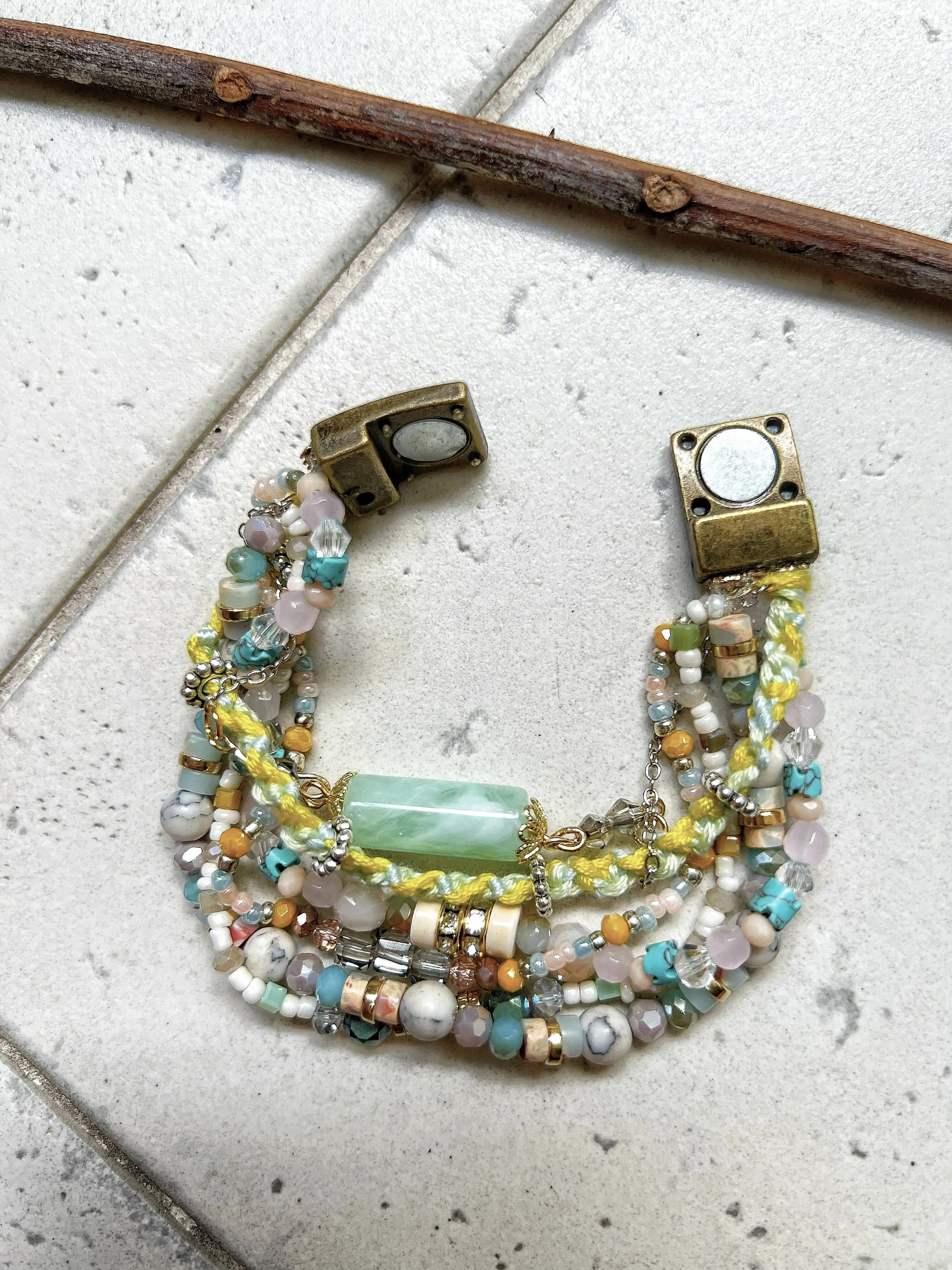 Bracelets set- Jade