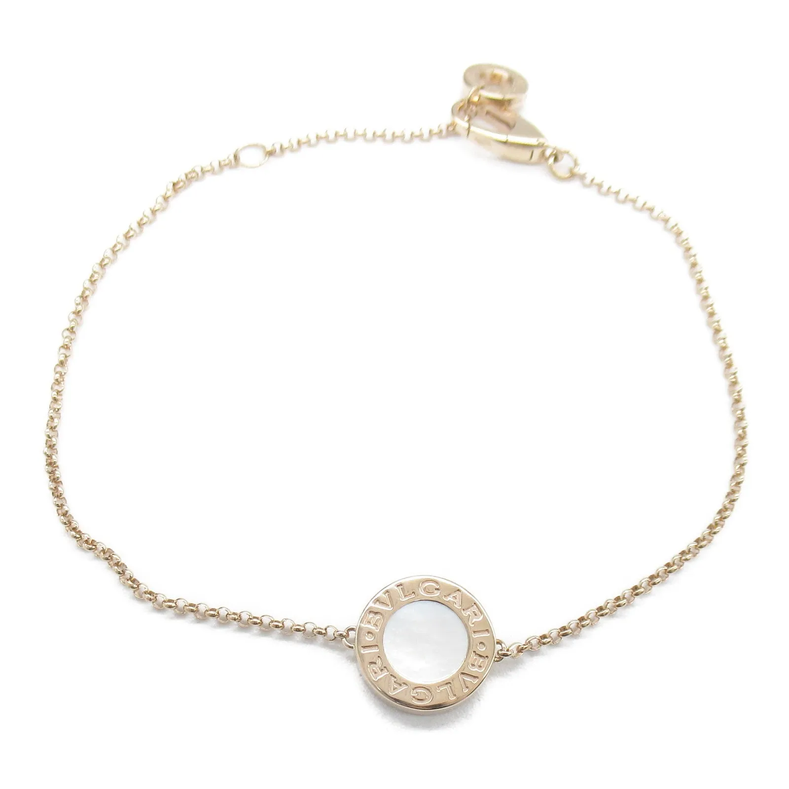 Bvlgari Mother of Pearl K18PG Bracelet