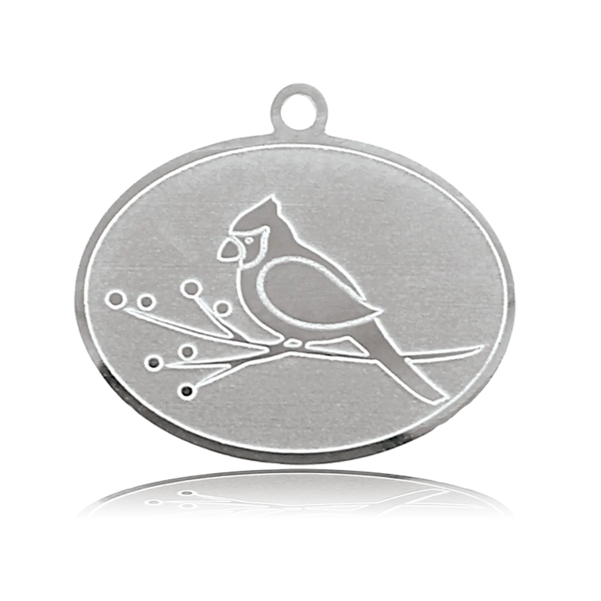 Cardinal Charm with Lemonade Jade Charity Bracelet