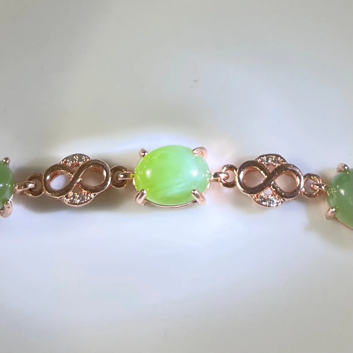 Certified genuine apple green Siberian nephrite jade Bracelet