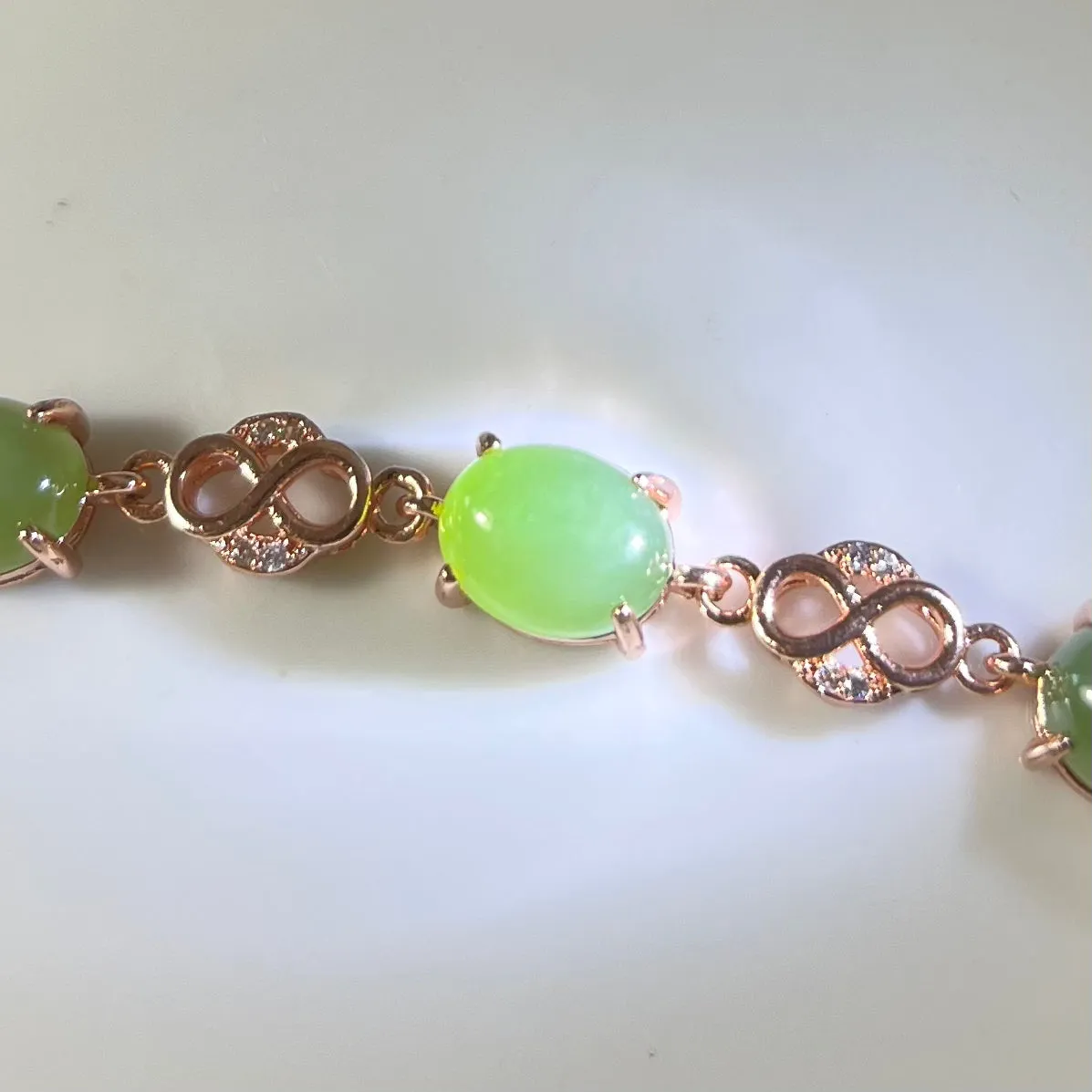 Certified genuine apple green Siberian nephrite jade Bracelet