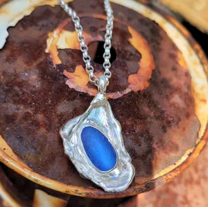 Coral Reef Sea Glass Necklace (48)