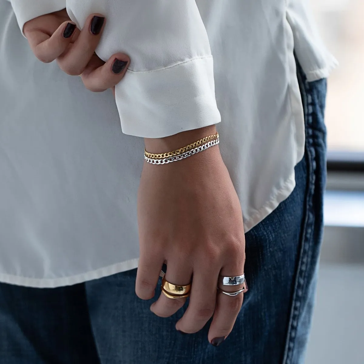 Cuban Curb Chain Bracelet