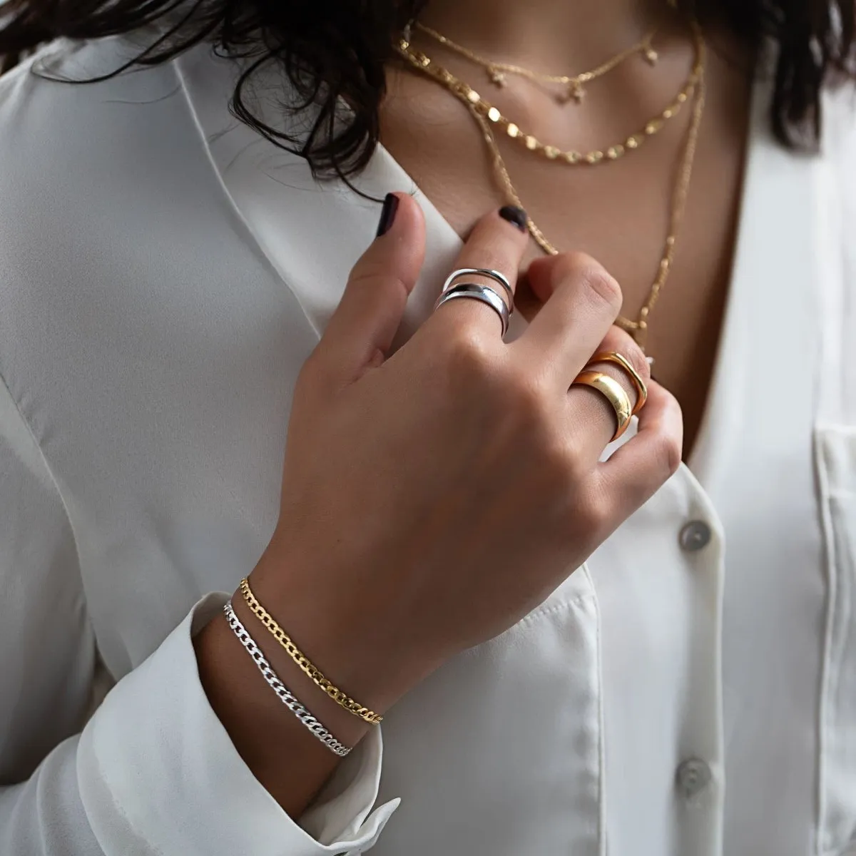Cuban Curb Chain Bracelet