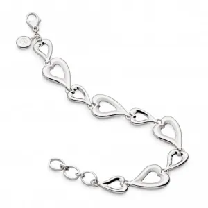 Desire Love Story Sandblast Grande Multi-Link 8" Bracelet 70524SRP