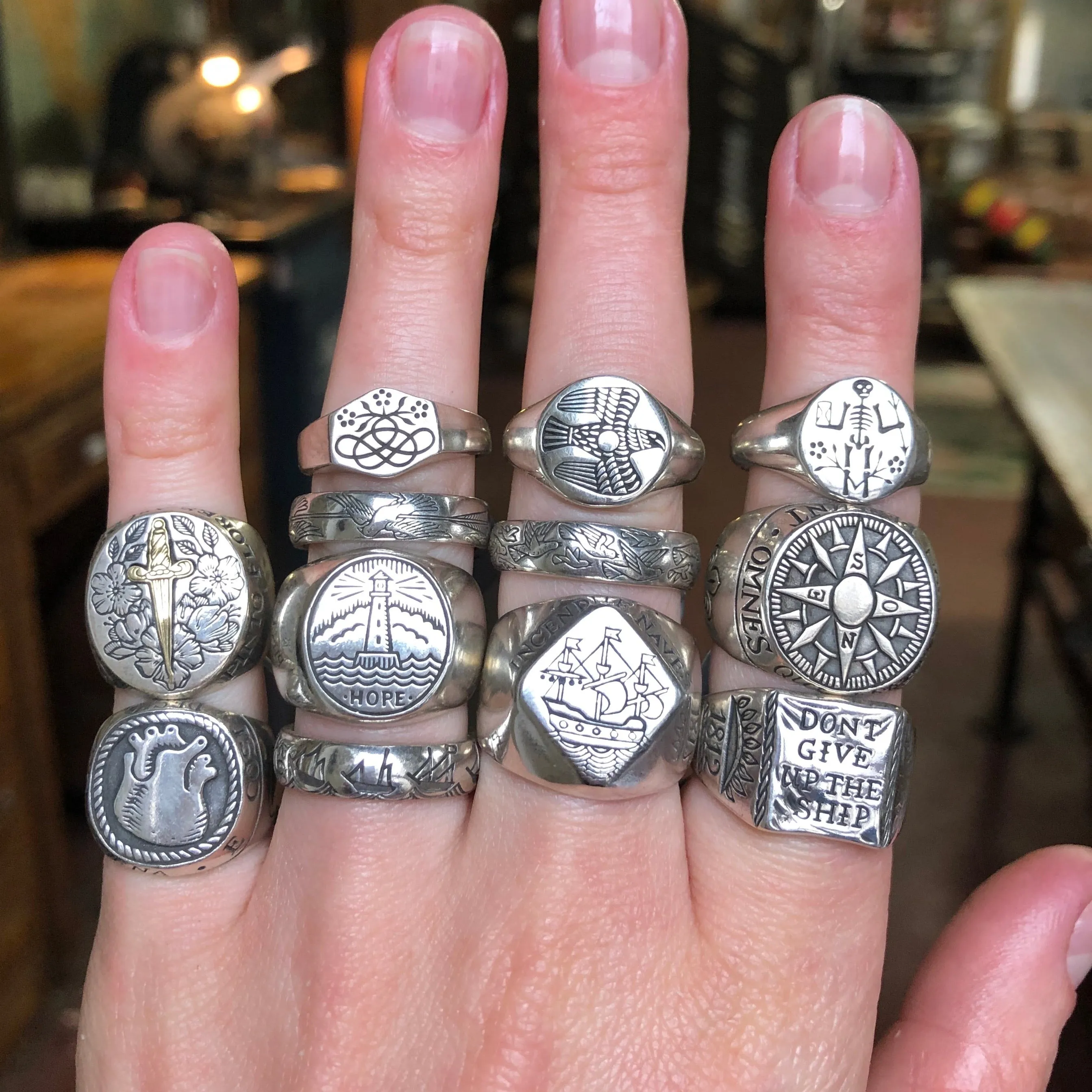 Don't Give Up The Ship ring