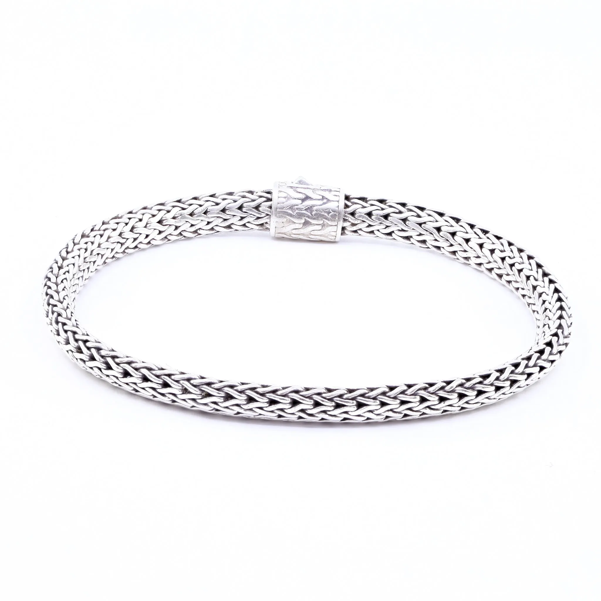 ESTATE JOHN HARDY STERLING SILVER 6.25MM CLASSIC CHAIN BRACELET