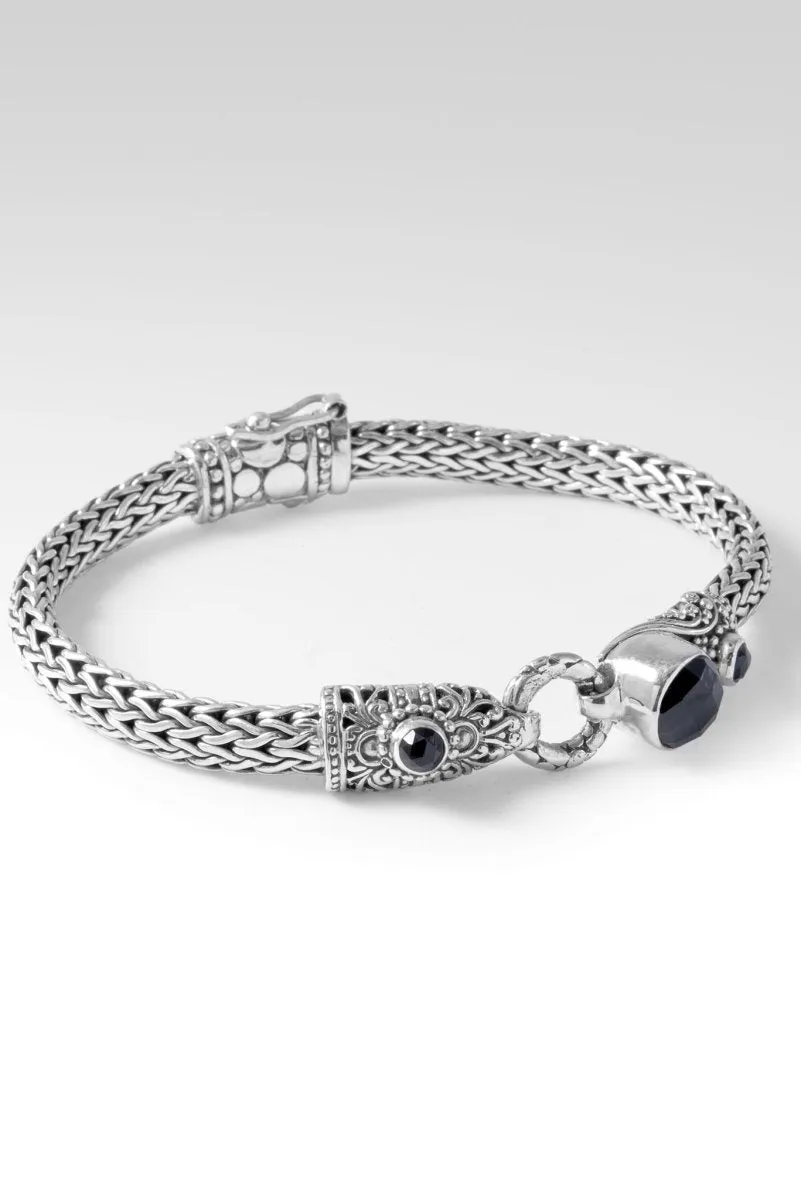 Eternal Life Bracelet™ in Black Spinel