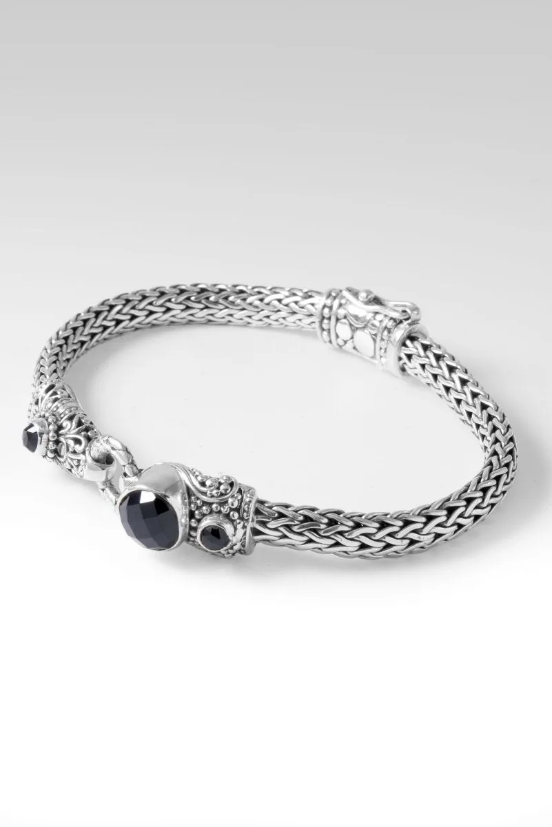 Eternal Life Bracelet™ in Black Spinel
