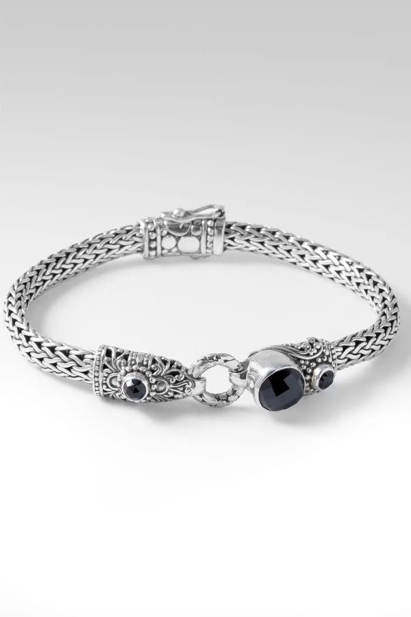 Eternal Life Bracelet™ in Black Spinel