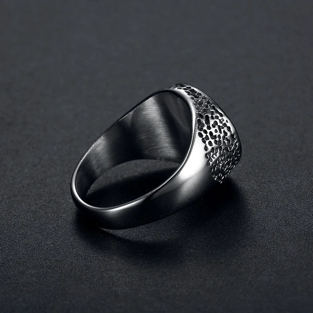 EVIL EYE SIGNET RING