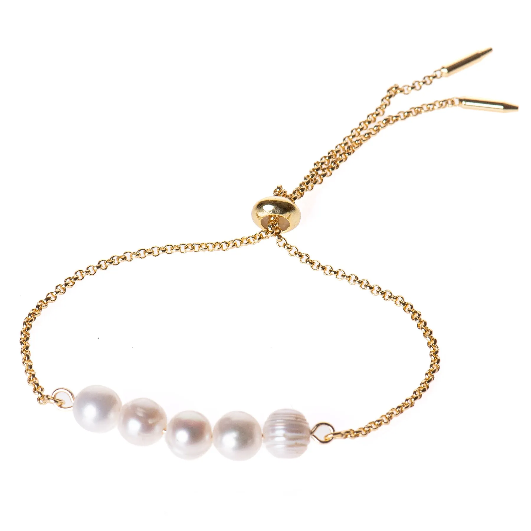 Five Pearl Bracelet