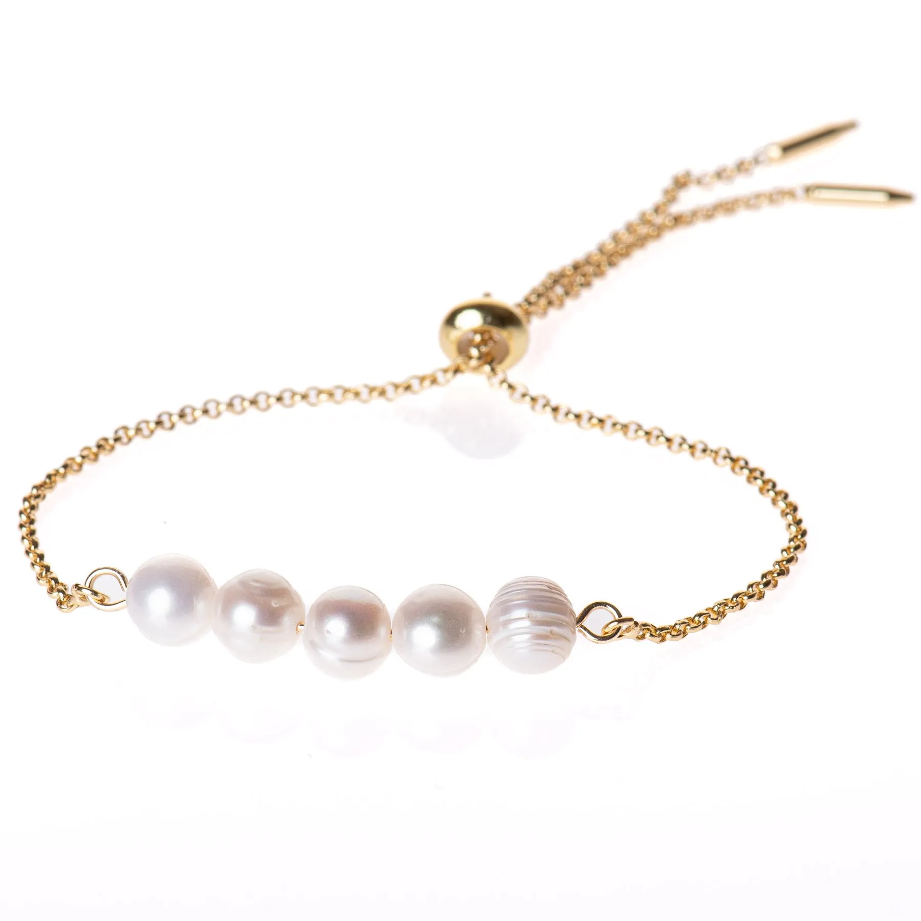 Five Pearl Bracelet