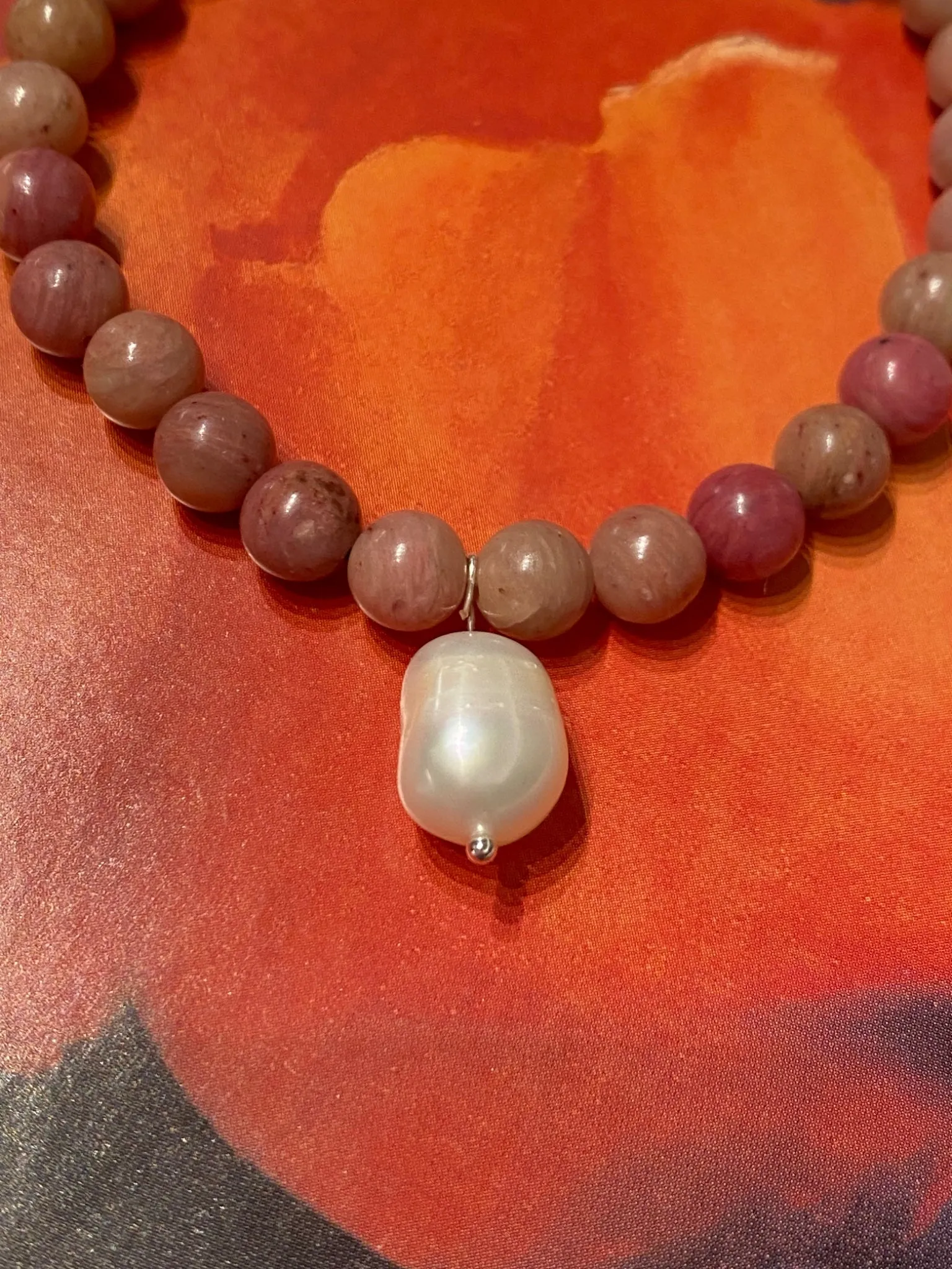 Fresh Water Pearl & Stone Aphrodite Bracelets