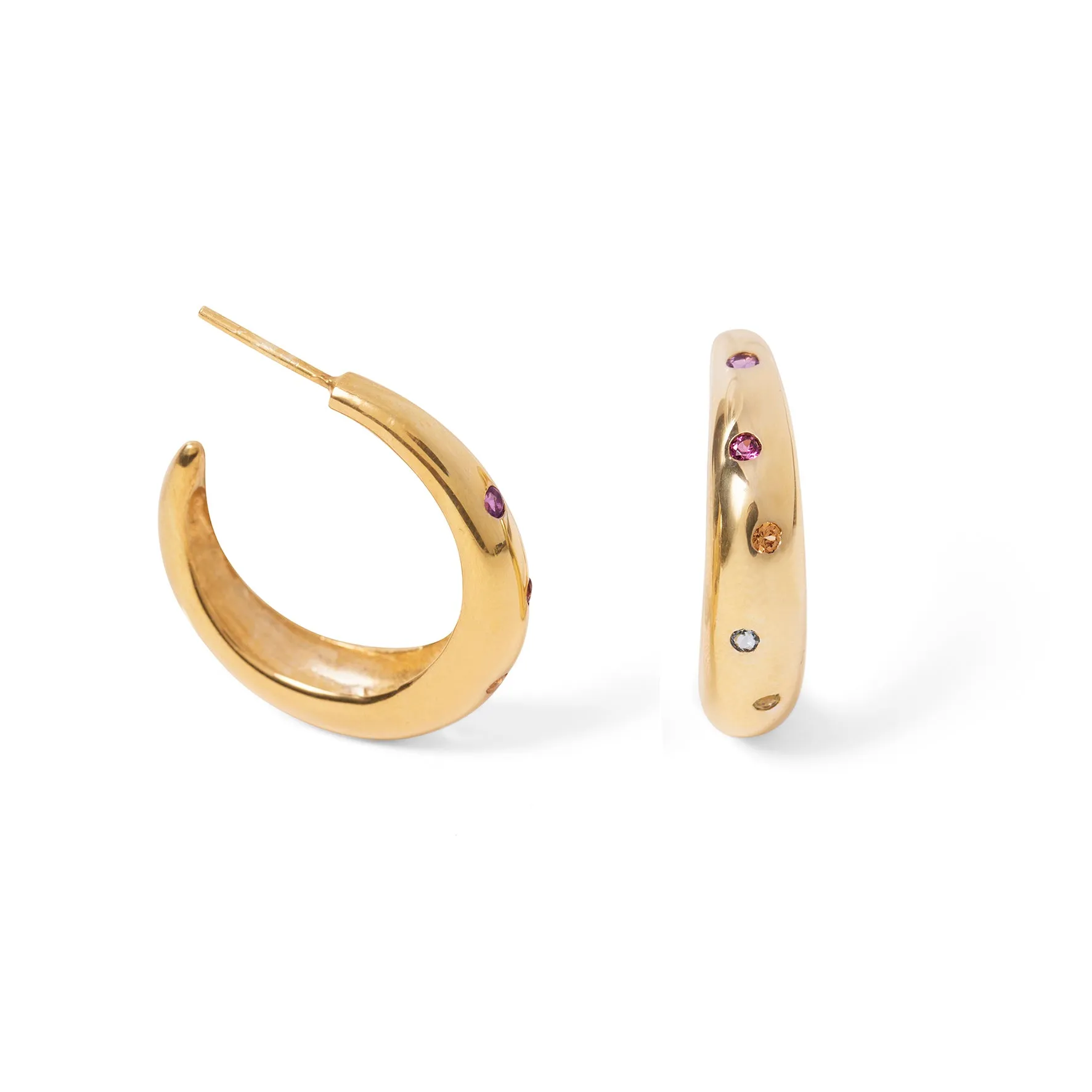 Gilt Nova Studs