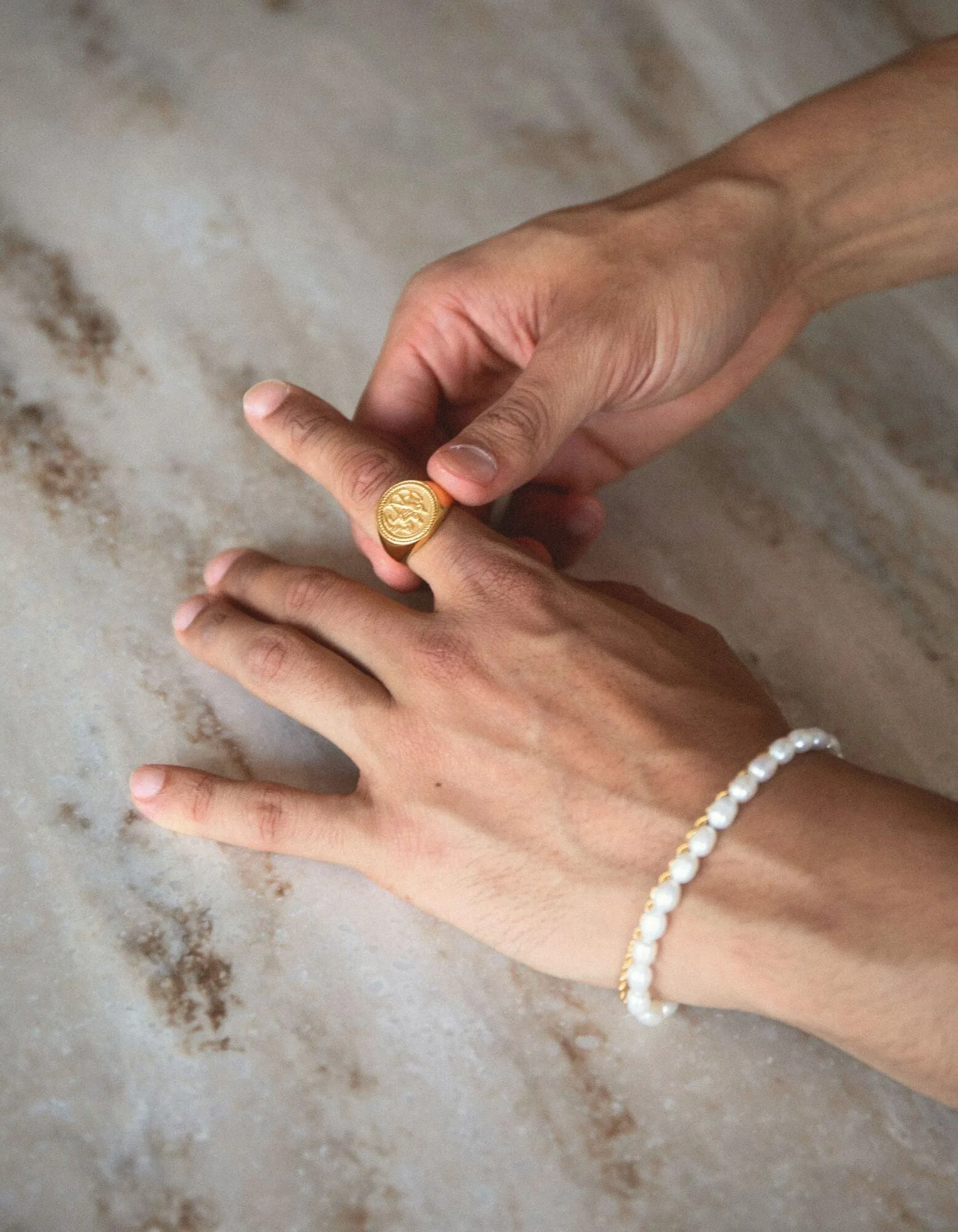 Gold Signet Ring