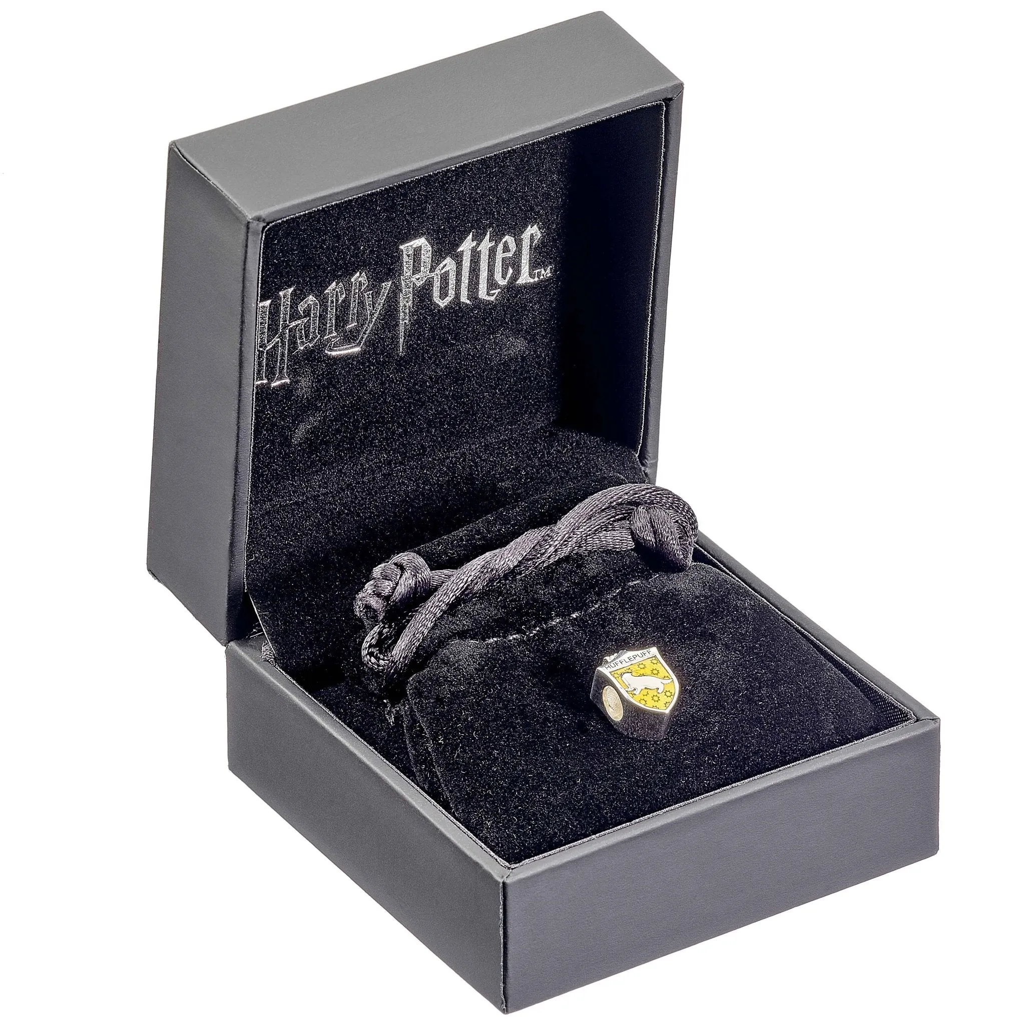 Harry Potter Sterling Silver Hufflepuff Spacer Bead SB000219