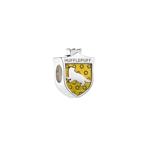 Harry Potter Sterling Silver Hufflepuff Spacer Bead SB000219