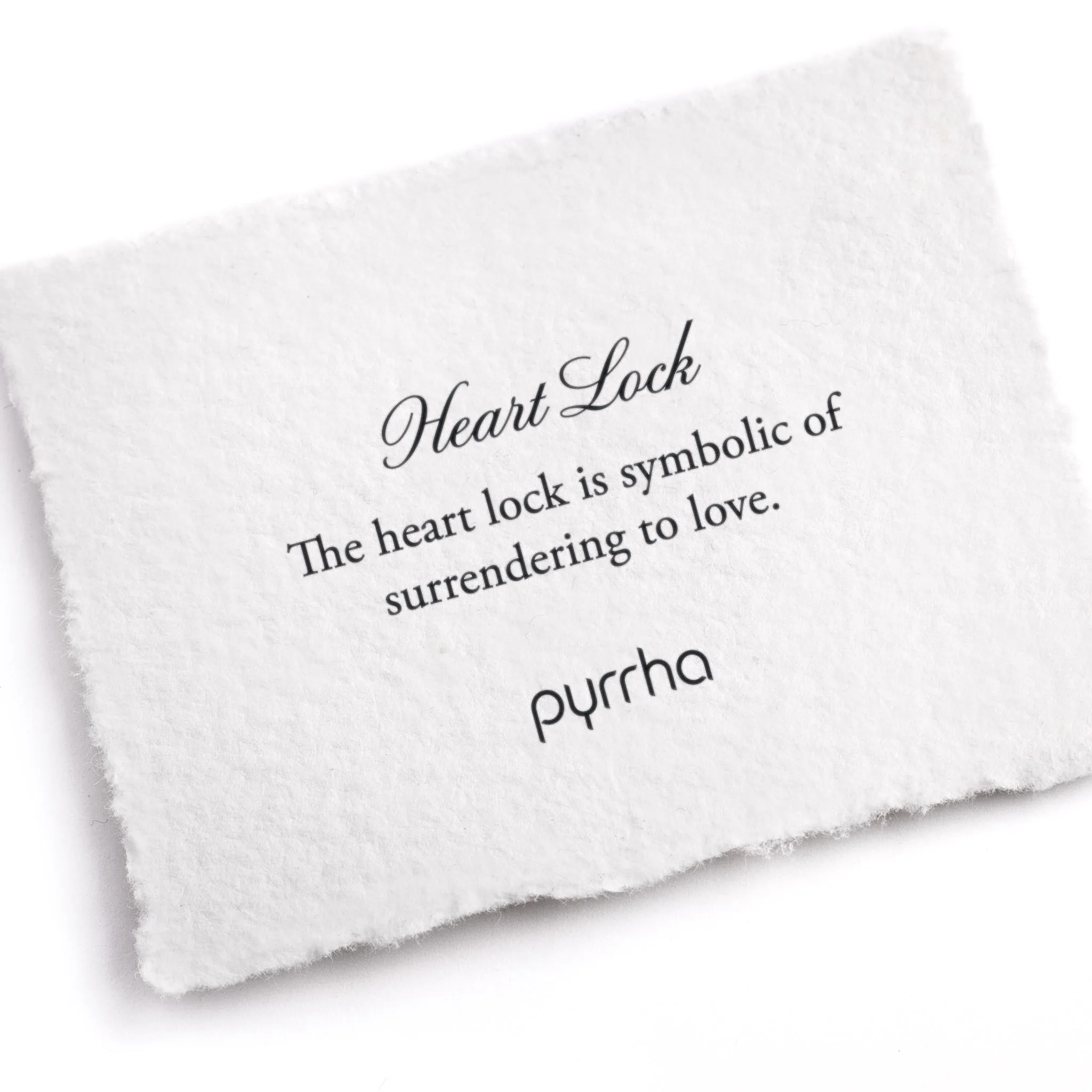 Heart Lock Symbol Charm