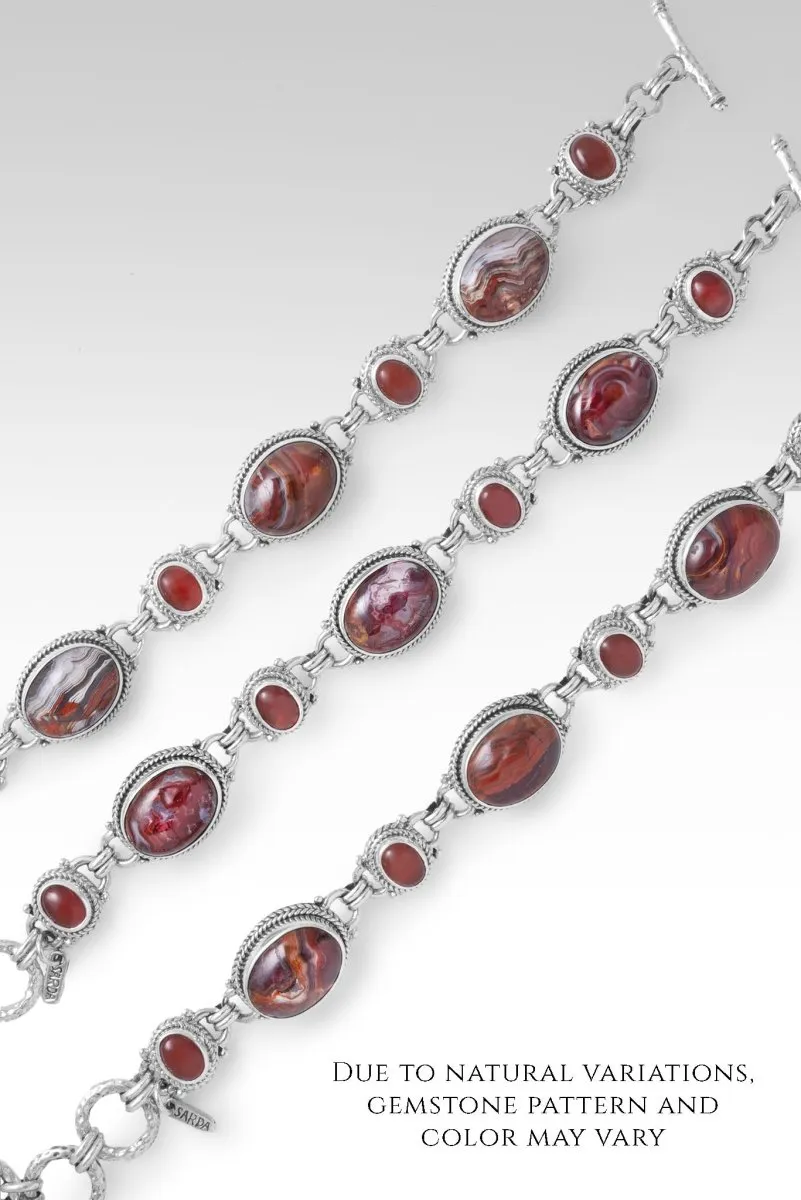 Hopeful Vision Bracelet™ in Laguna Lace Agate