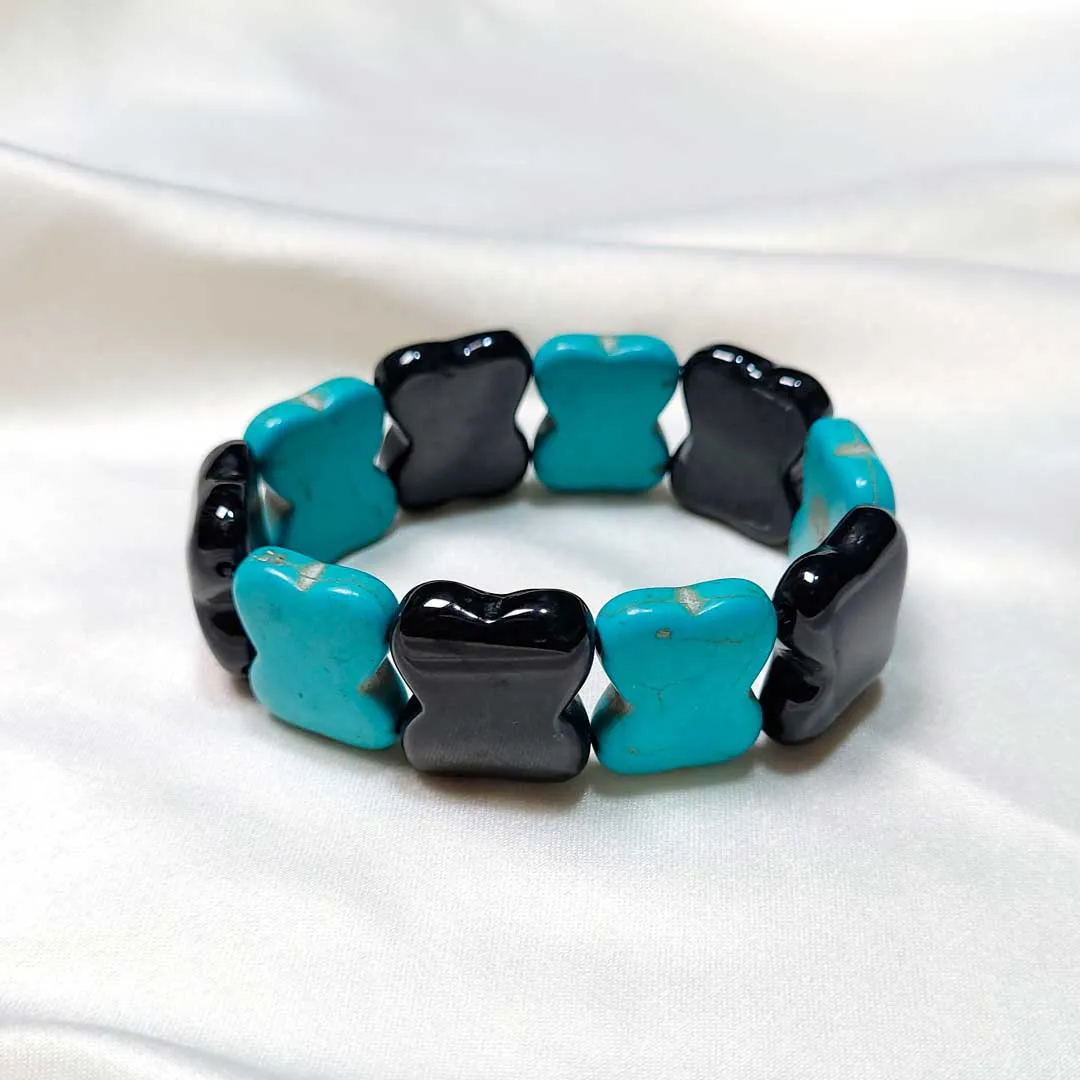 Jade and Turquoise Bracelet