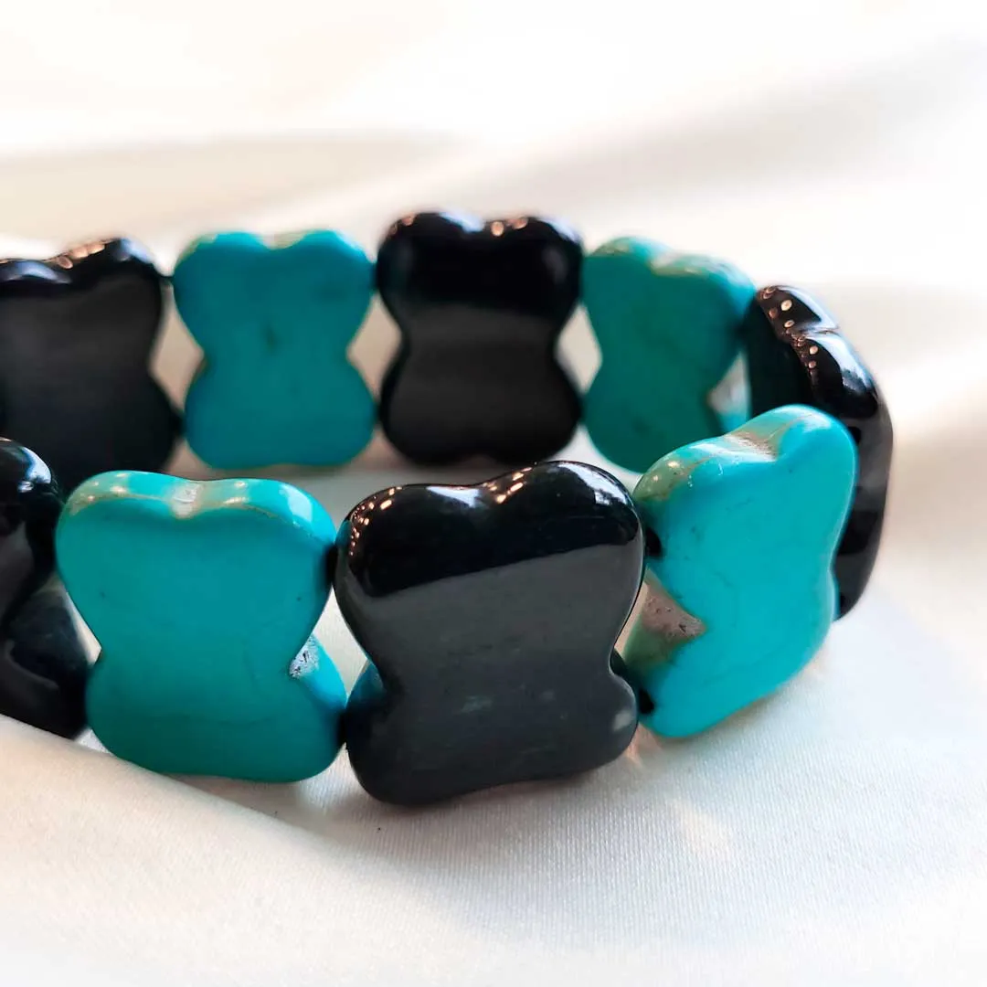 Jade and Turquoise Bracelet