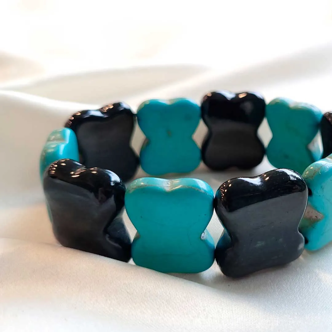 Jade and Turquoise Bracelet