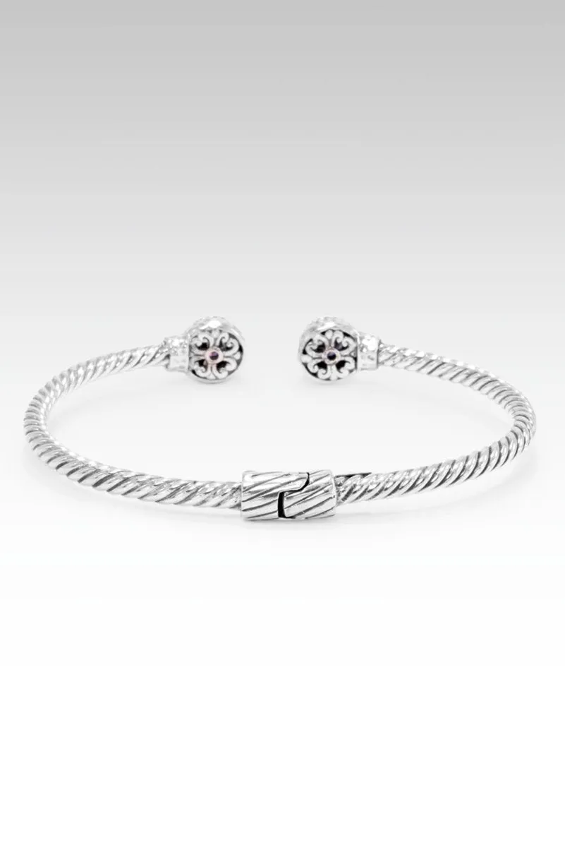 Live by Faith Tip-to-Tip Bracelet™ in Moissanite