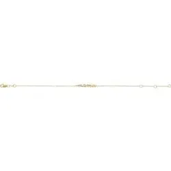 Mama Bracelet Script in 14k Yellow, Rose or White Gold or Sterling Silver