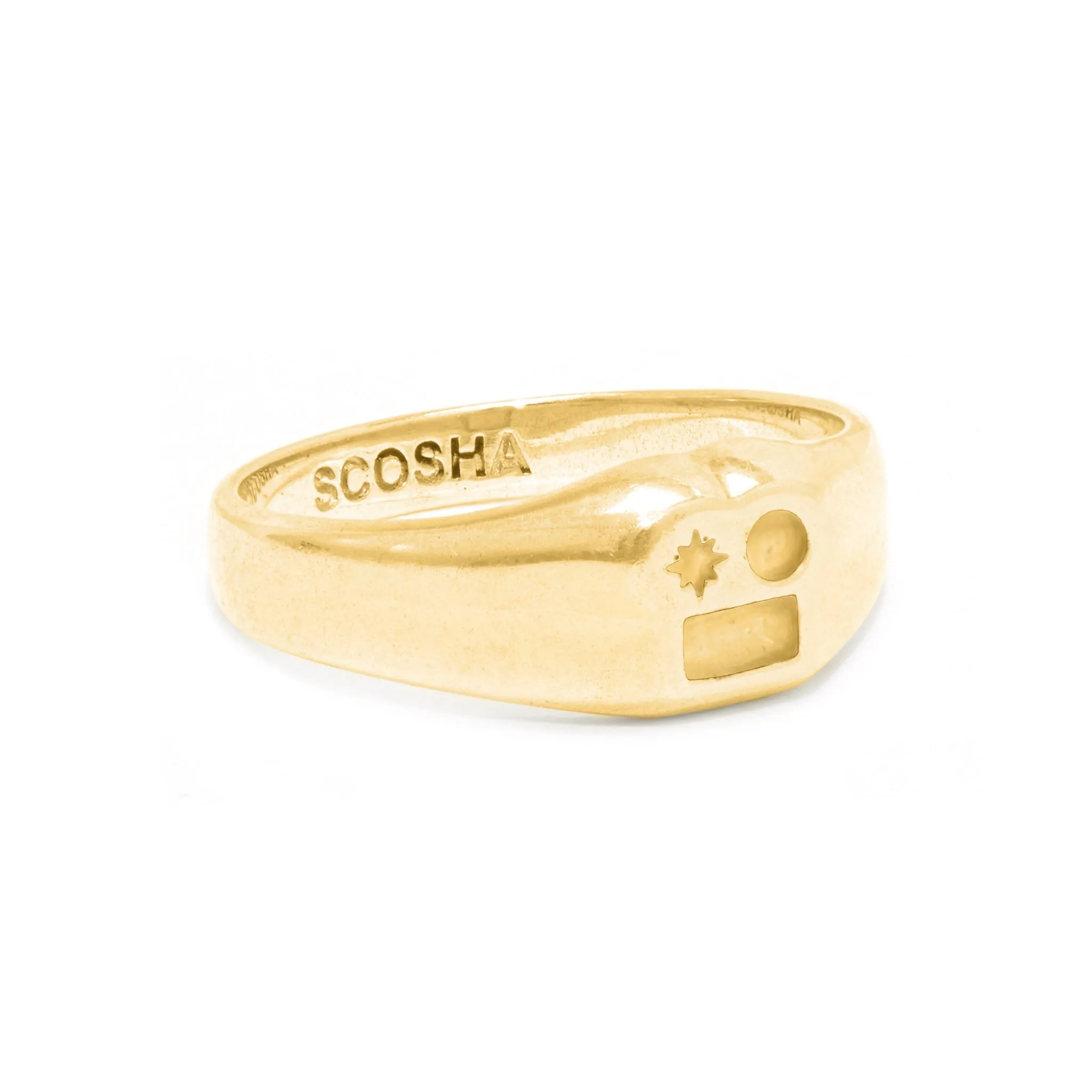 Max Signet Ring in Gold