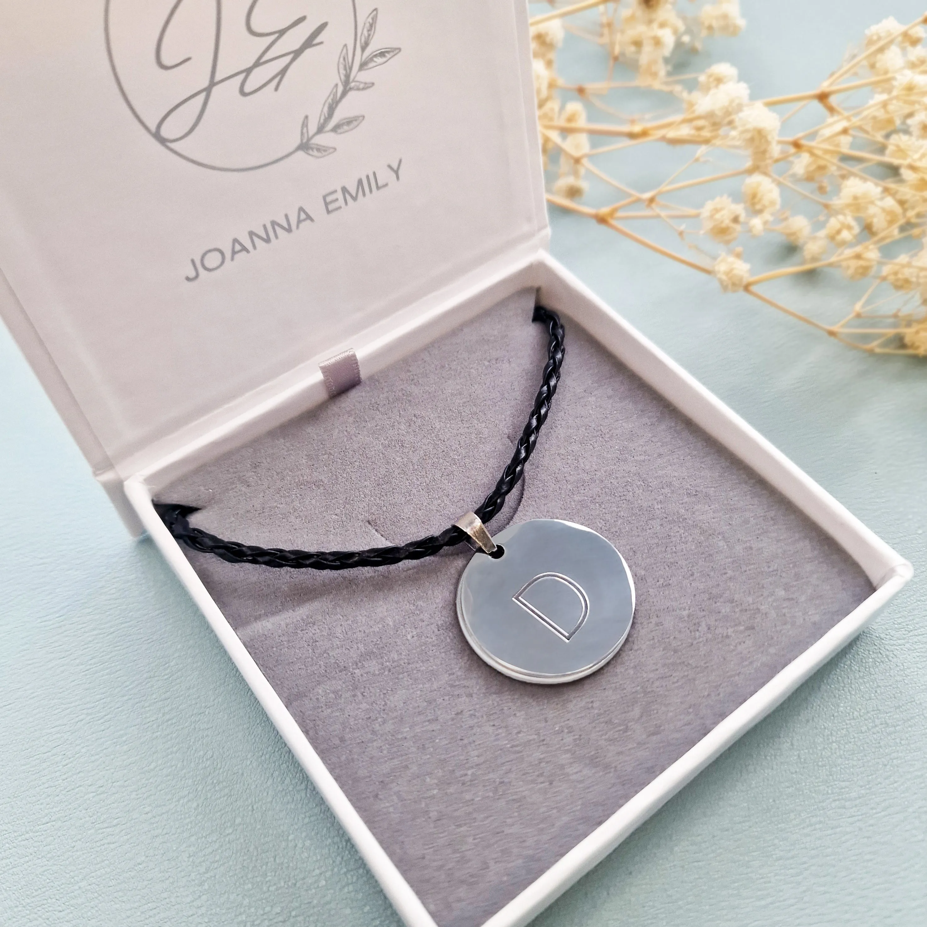 Men's Personalised Secret Photo Family Necklace