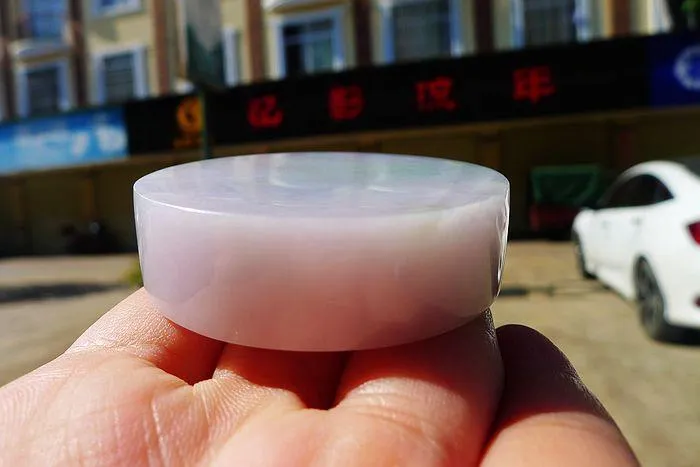 Natural Jade Rough Jadeite Raw (104g,51.5X1.45cm)