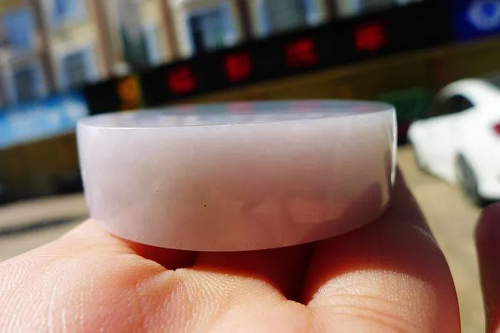 Natural Jade Rough Jadeite Raw (104g,51.5X1.45cm)