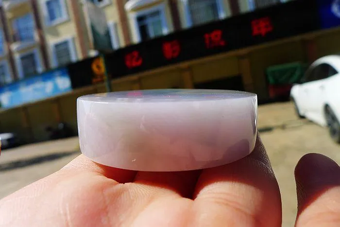 Natural Jade Rough Jadeite Raw (104g,51.5X1.45cm)