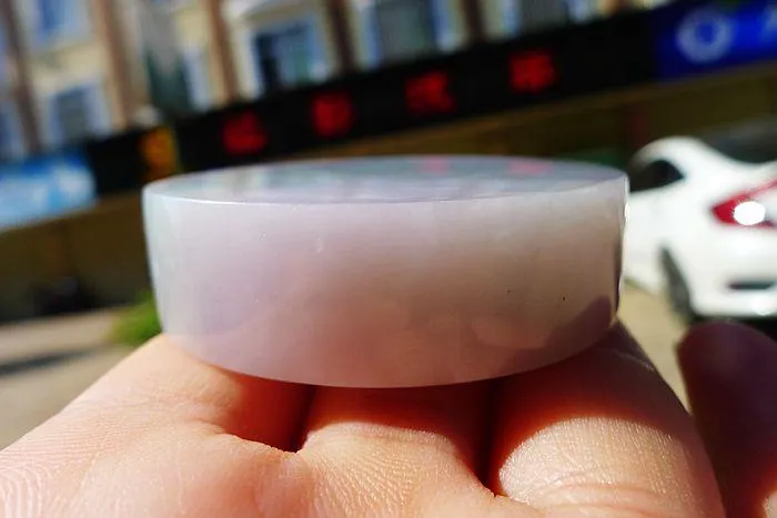 Natural Jade Rough Jadeite Raw (104g,51.5X1.45cm)
