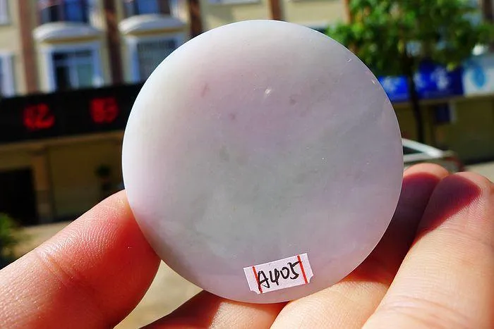 Natural Jade Rough Jadeite Raw (104g,51.5X1.45cm)