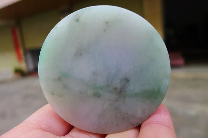 Natural Jade Rough Jadeite Raw (109g,5.2X1.5cm)