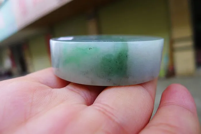 Natural Jade Rough Jadeite Raw (109g,5.2X1.5cm)