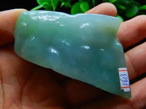 Natural Jade Rough Jadeite Raw (111g, 66X41X24mm)