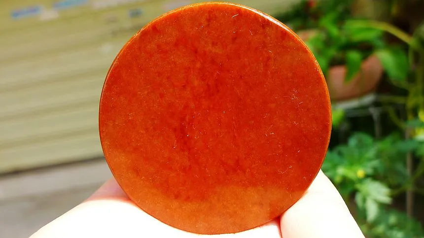Natural Jade Rough Jadeite Raw (118g,5.3X1.65cm)