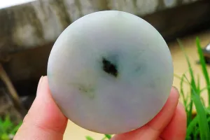 Natural Jade Rough Jadeite Raw (123g,5.3X5.3X1.6cm)