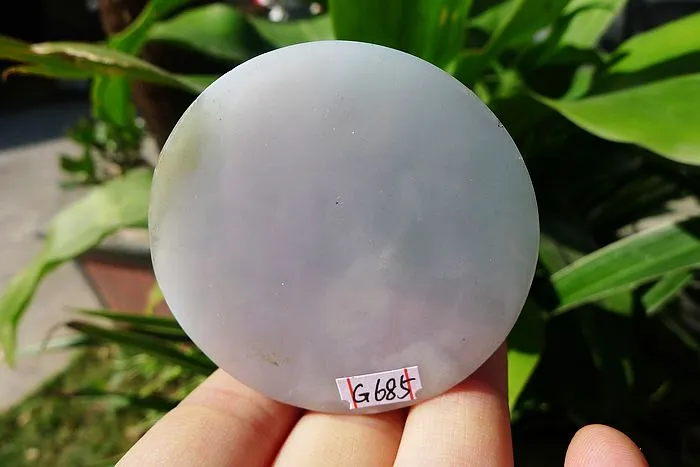 Natural Jade Rough Jadeite Raw (126g,5.3X5.3X1.7cm)