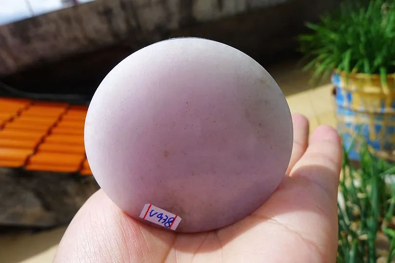 Natural Jade Rough Jadeite Raw (140g,5.7X5.7X1.65cm)